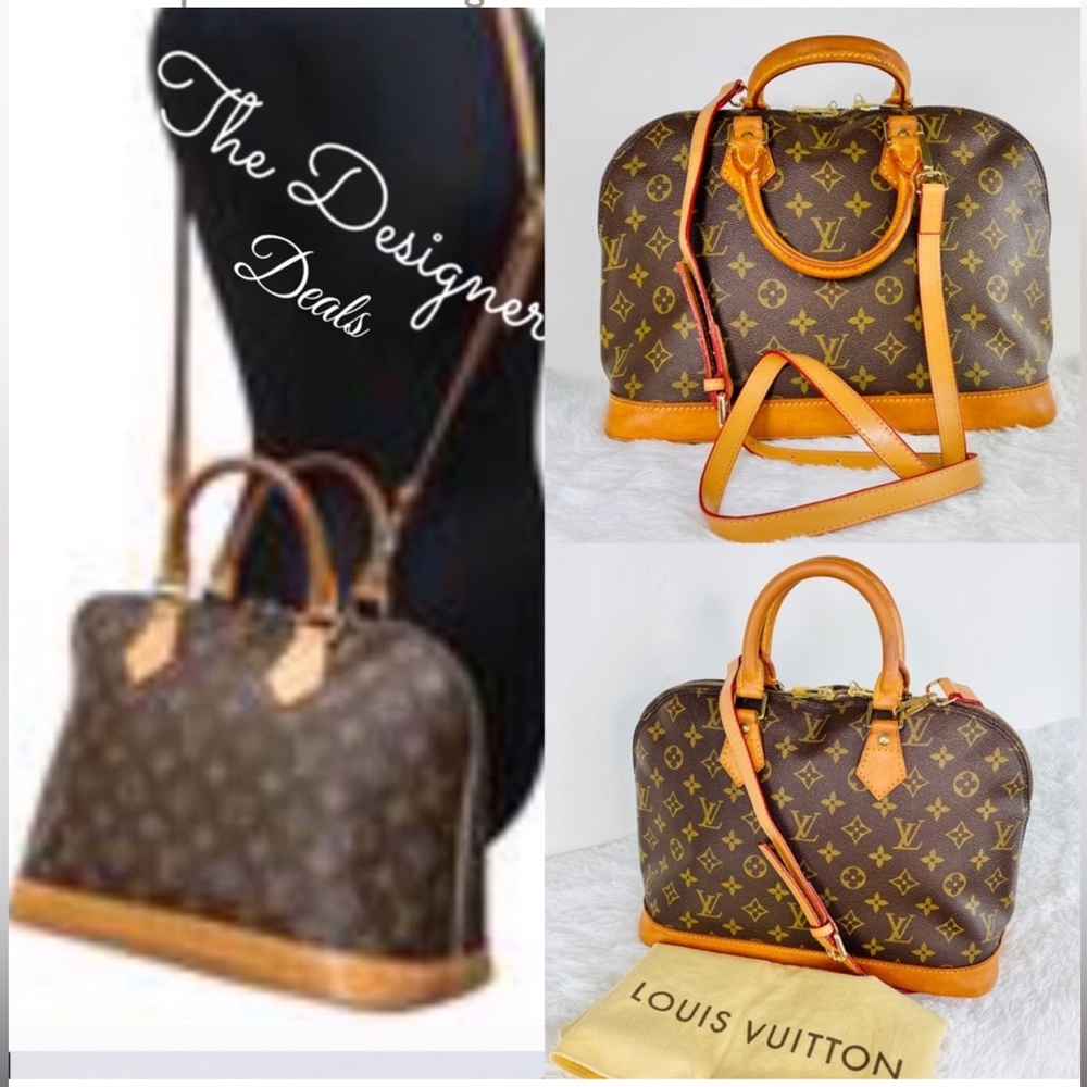 🙌💃🏽🙌Authentic LOUIS VUITTON Alma Crossbody convertible